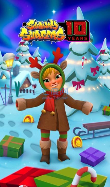 地铁跑酷北极版 v3.36.1