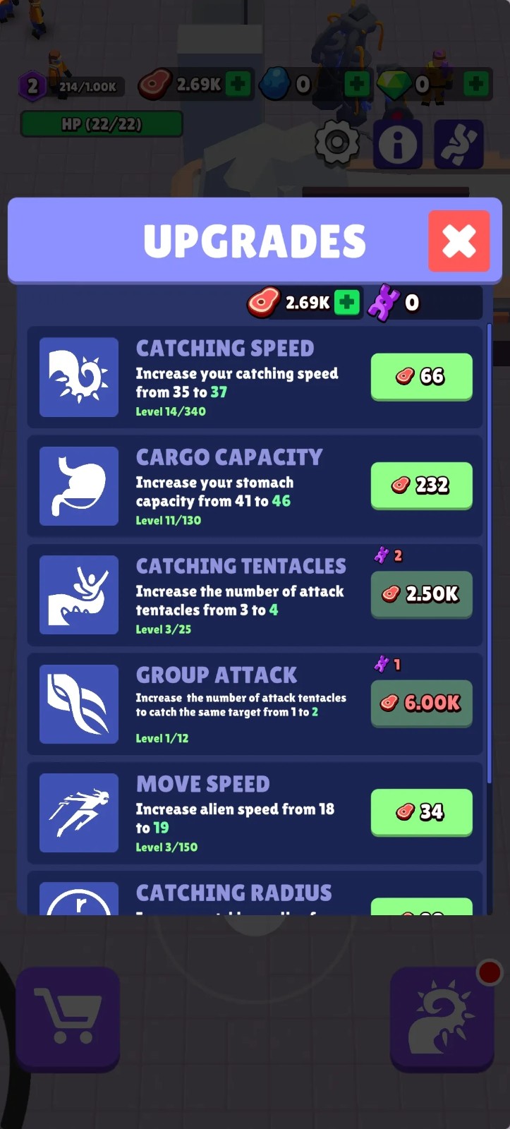 毒液生存无限钻石版 v3.0.55