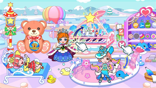 冰雪公主世界自由魔法屋  v1.1