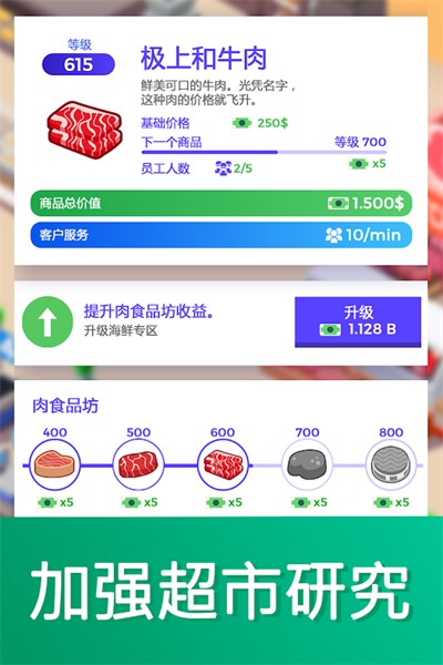 闲置超市大亨无限金币版截图1