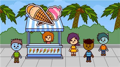 猫咪小镇世界截图0