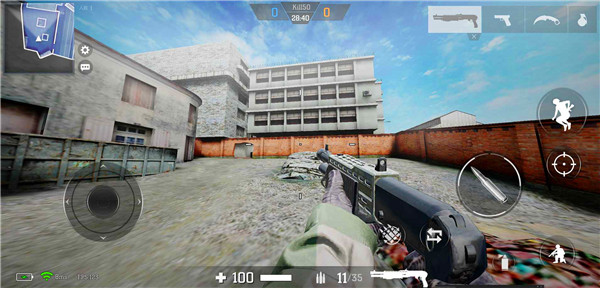 枪破黎明测试服