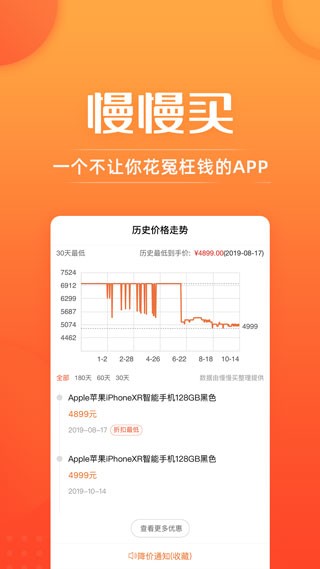 慢慢买比价网  v4.3.60