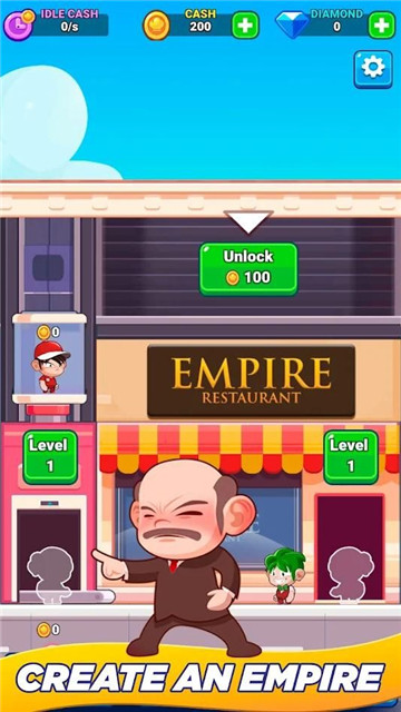空闲餐厅帝国大亨 v1.3