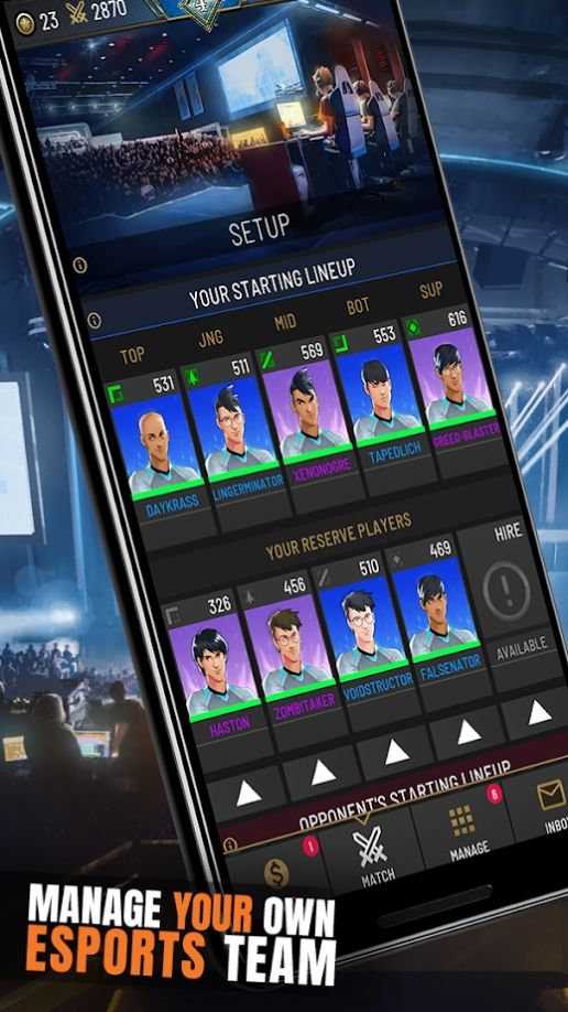 电竞俱乐部moba经理游戏官方最新版  v3.4.2