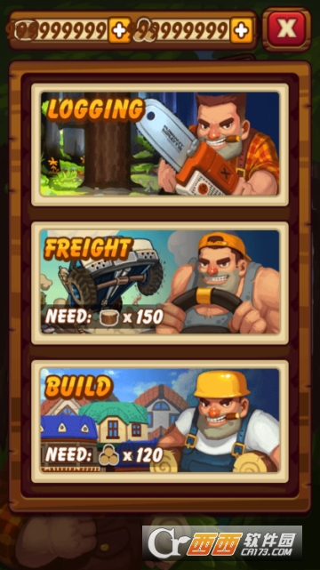 Timber Story(伐木传奇(大量木桩和树木)) v1.0.4 安卓版