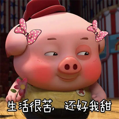 勇敢猪猪不怕困难表情包 v1.0