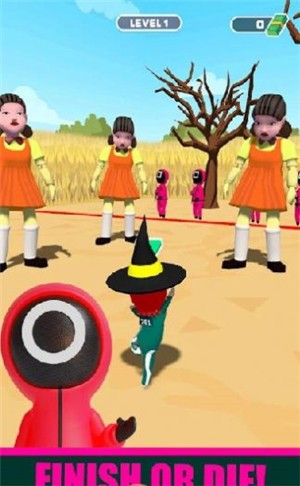 鱿鱼游戏赛跑者  v1.1