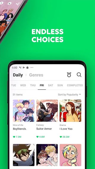 Webtoon中文版  v2.12.5