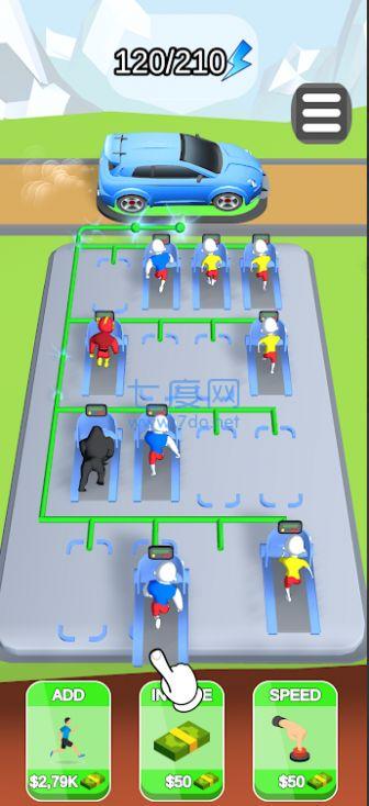 放置电池充电游戏