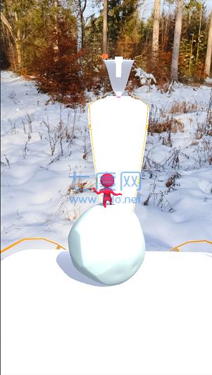 滚雪球跑游戏