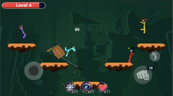 火柴人顶上对决游戏安卓手机版  v4.0.1