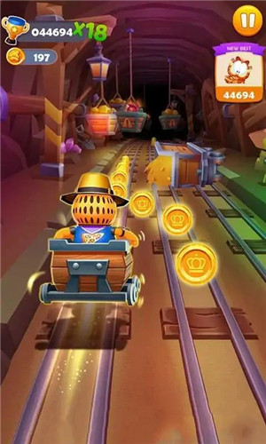 加菲猫跑酷2023最新版