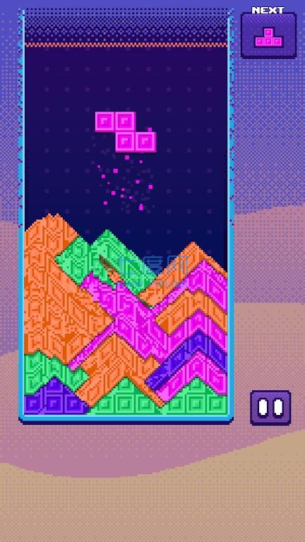 像素砂砖堆叠Sand Bricks