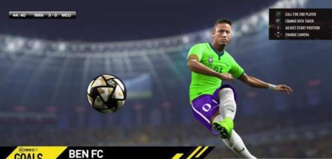 模拟足球射门 2019-11-07 10:44