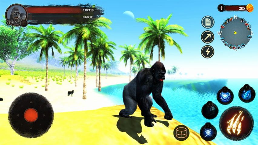猩猩森林冒险游戏安卓手机版(The Gorilla)  v3.3.2