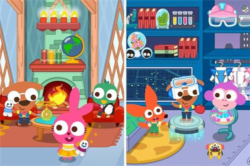 泡泡兔小镇城市全部解锁截图0