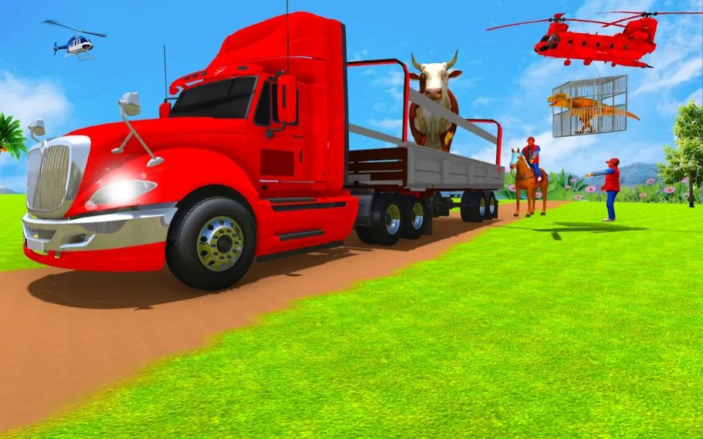 野生动物货物运输车游戏官方版(Wild Animal Cargo Transporter)  v3.4.3