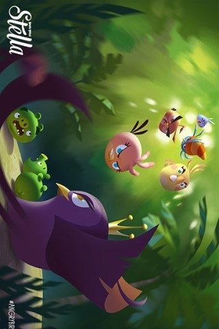 愤怒的小鸟Stella