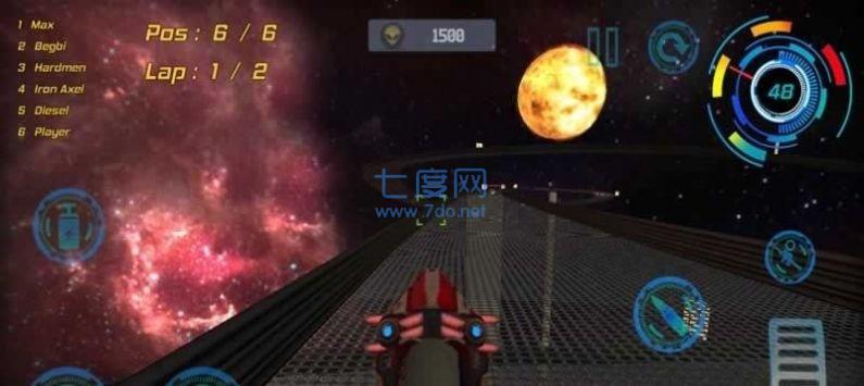 科幻星际摩托游戏