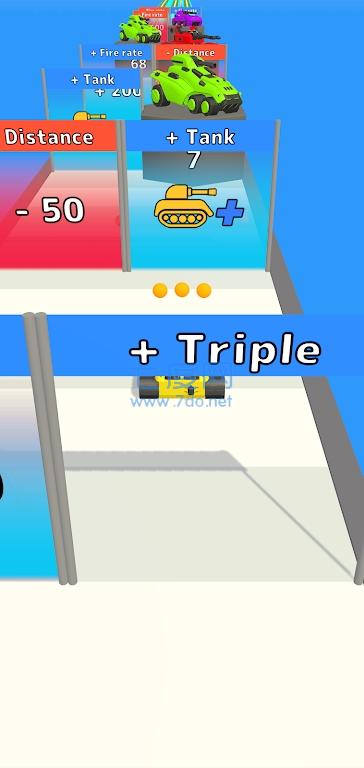 坦克进化跑3D游戏 v0.0.1