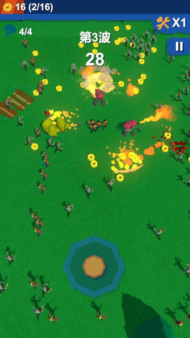 僵尸小队无限金币版截图1