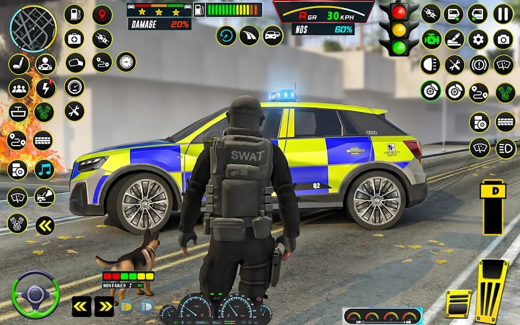 警车驾驶：警车City Police Game: Police Chase