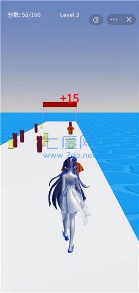 女孩欢乐向前冲游戏