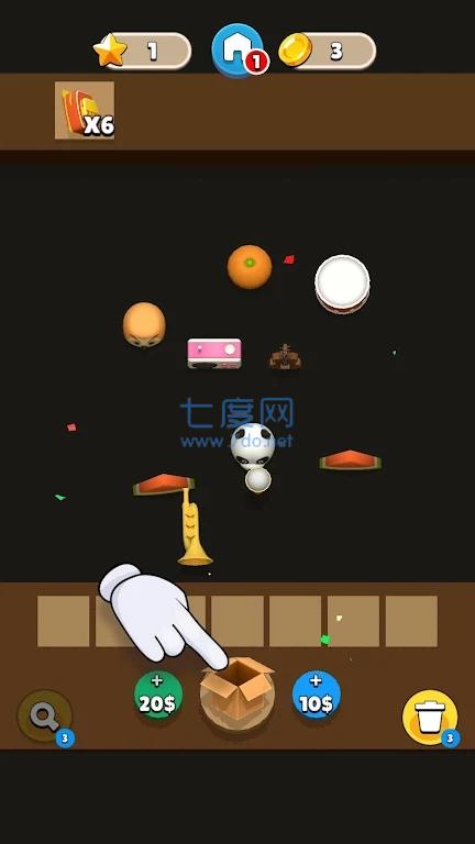 拆箱和装饰比赛Match3D UnpackBox