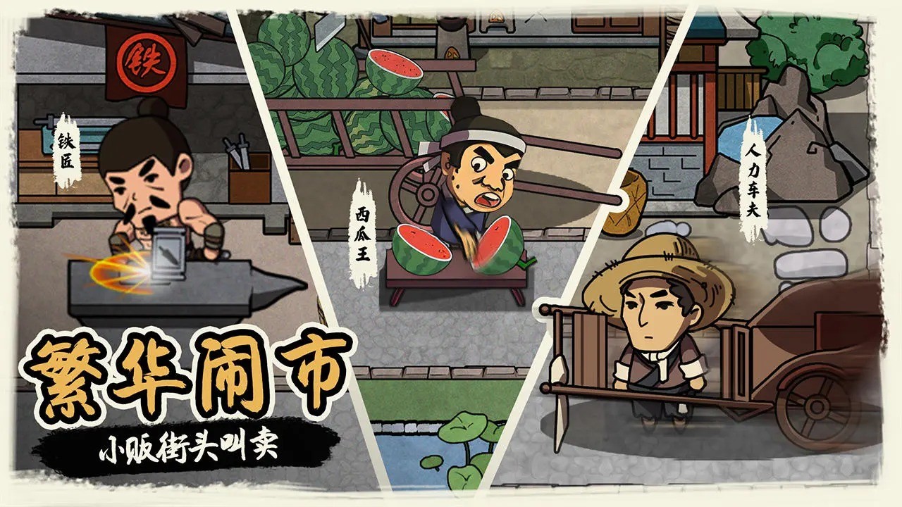 我在唐朝打工无限金币 v1.0