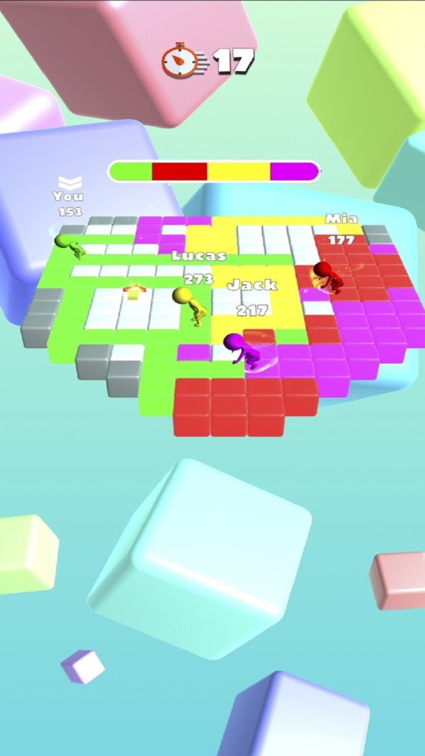 彩色六边形跳跃  v1