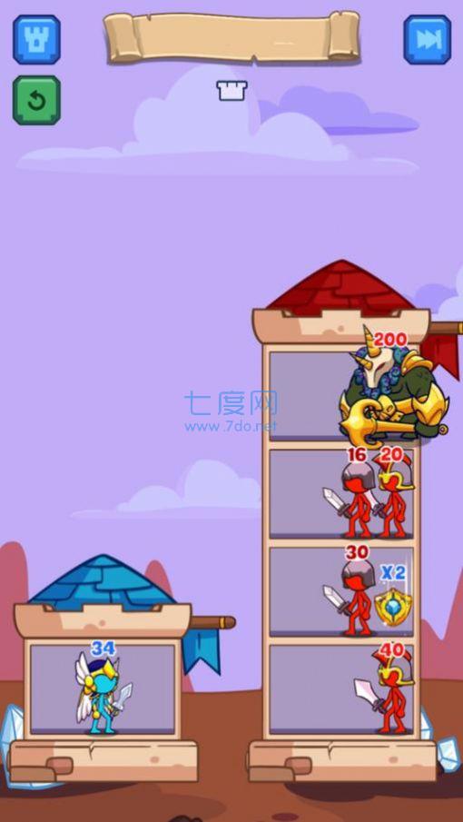 火柴人塔战游戏