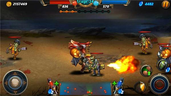 击败僵尸英雄生存  v5