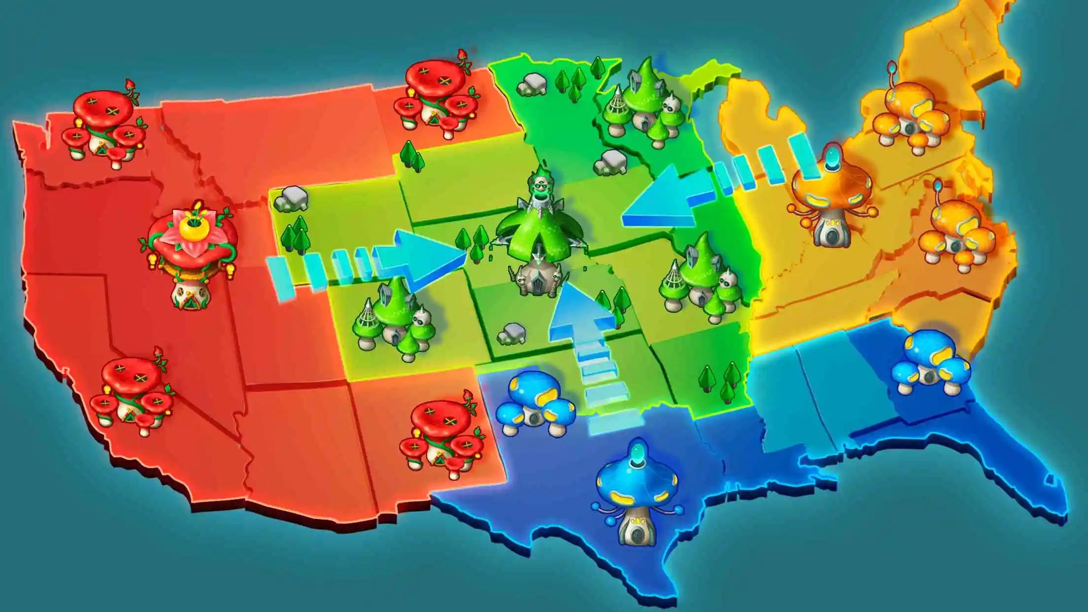 蘑菇战争2多人策略塔防 v2024.2.6