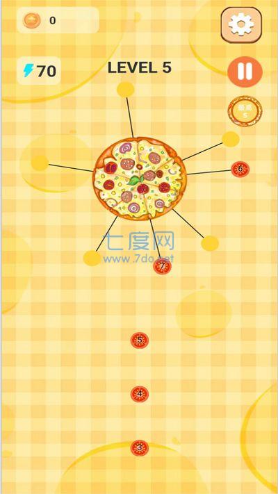 披萨对对看游戏