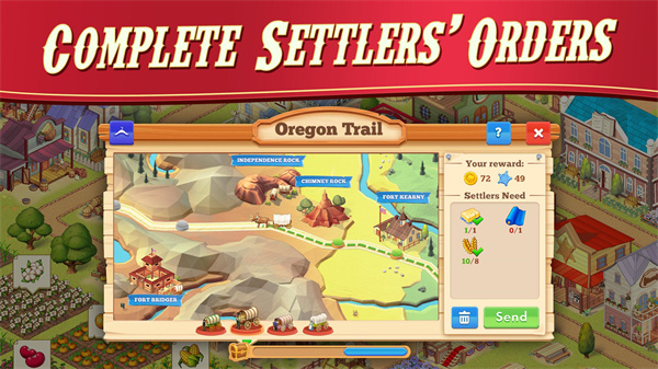 俄勒冈之旅繁荣小镇官方正版 v1.29.1