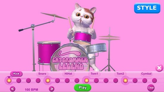 Cat Drummer Legend - Toy中文版
