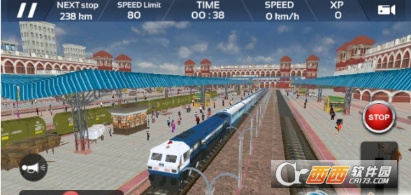 Indian Train Simulator Free 2018(印度火车模拟器2018)截图0
