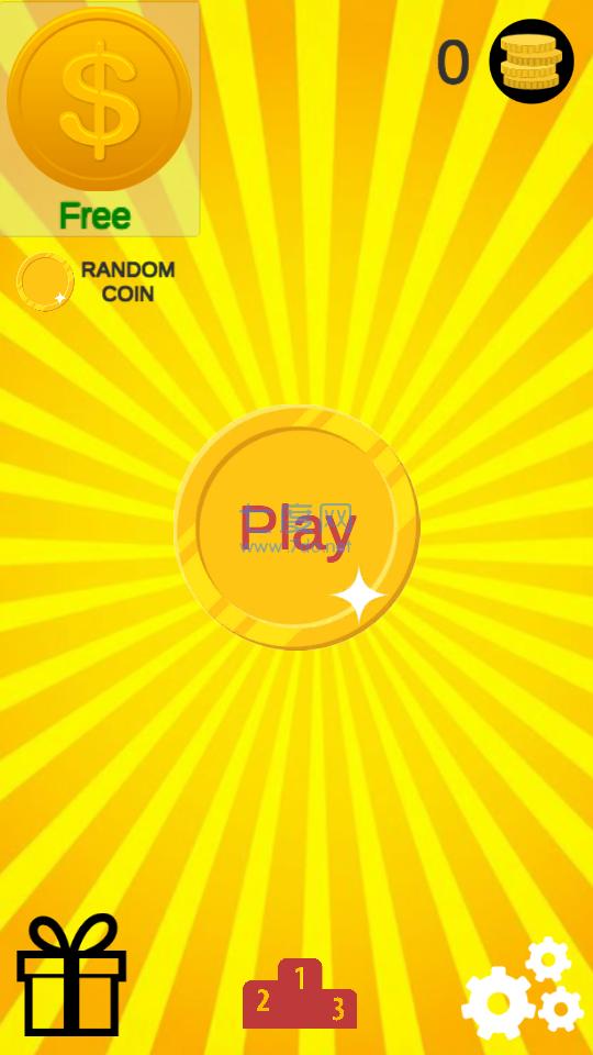 滚动硬币罐游戏