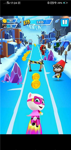 汤姆猫英雄跑酷无限金币钻石版 v1.8.0.187