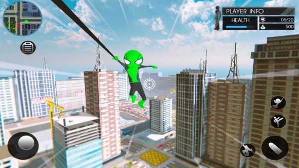 侠客绳索蜘蛛侠最新版免费金币免费钻石 