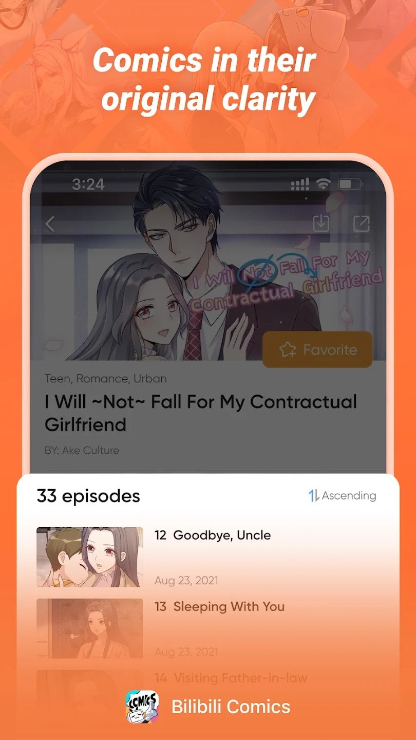 哔哩哔哩漫画国际版  v3.1.1
