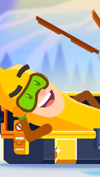 滑雪冒险飞跃雪山完整版