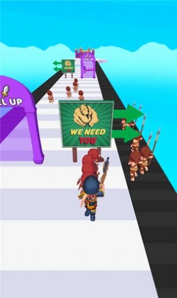军队奔跑3D游戏官方版(Army Run 3D)