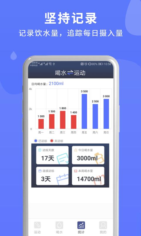 蓝米喝水  v2.0.1