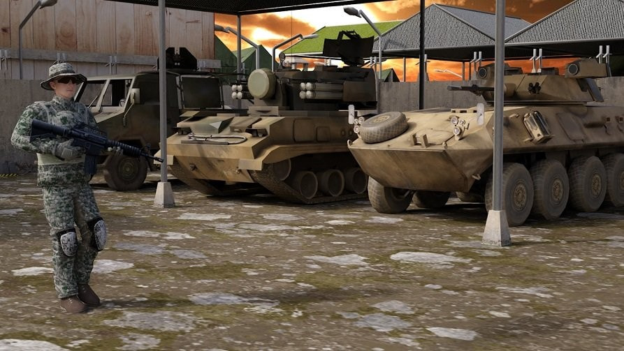 山地狙击手冬季射击安卓版 v1.0