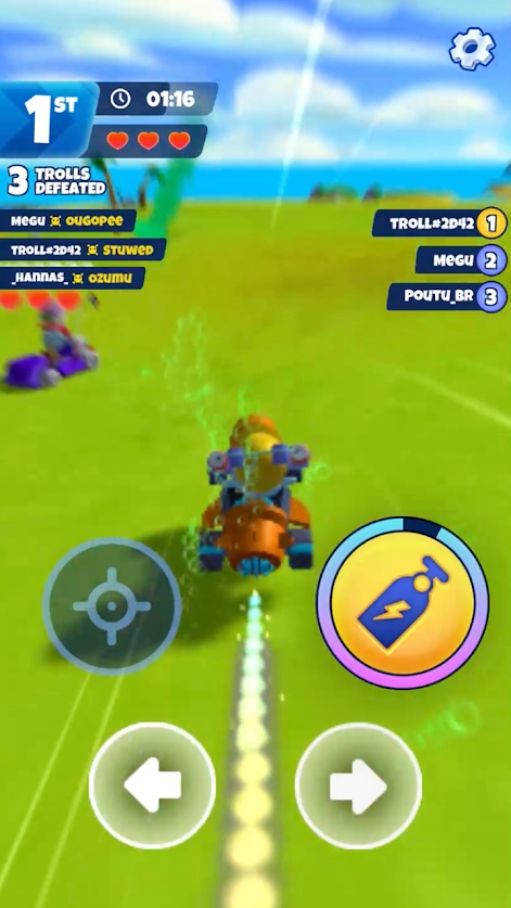 巨魔脸任务卡丁车战争游戏中文版(TFQ Kart Wars)  v5.2.2