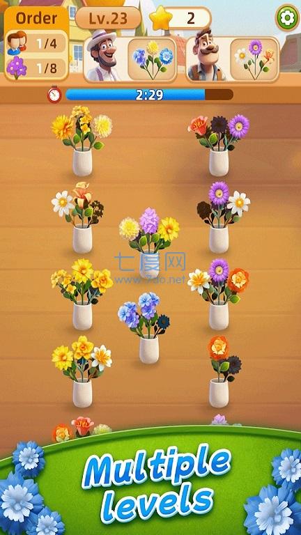 鲜花排序Flower Sort