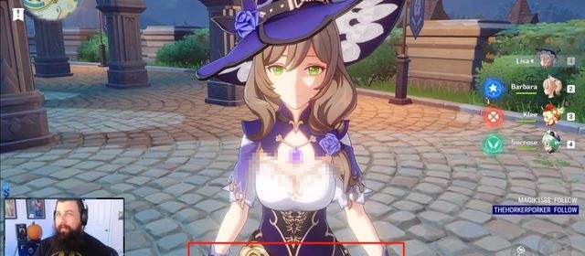 原神丽莎去掉所有服装无爱心 v1.0