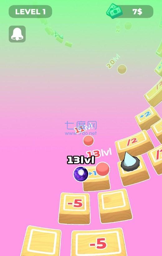升级弹跳游戏